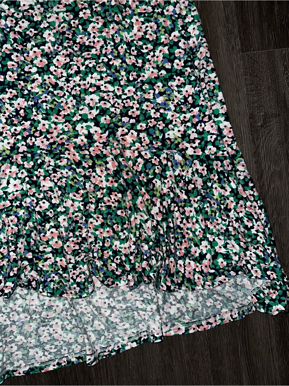Talbots High-Low Flounce Skirt - Picture 10 of 11